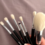 BEILI Black Makeup brushes set Professional Natural goat fiber hair photo review